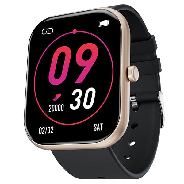 Fire Boltt Dazzle Plus Smartwatch Black Gold - 1