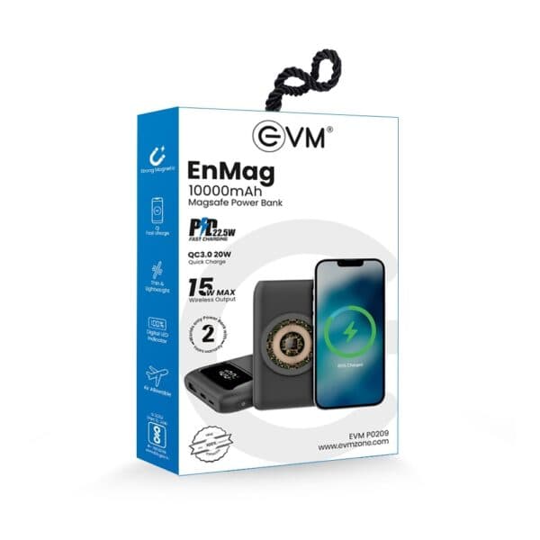 Evm Enmag Power Bank 10000mah - 1