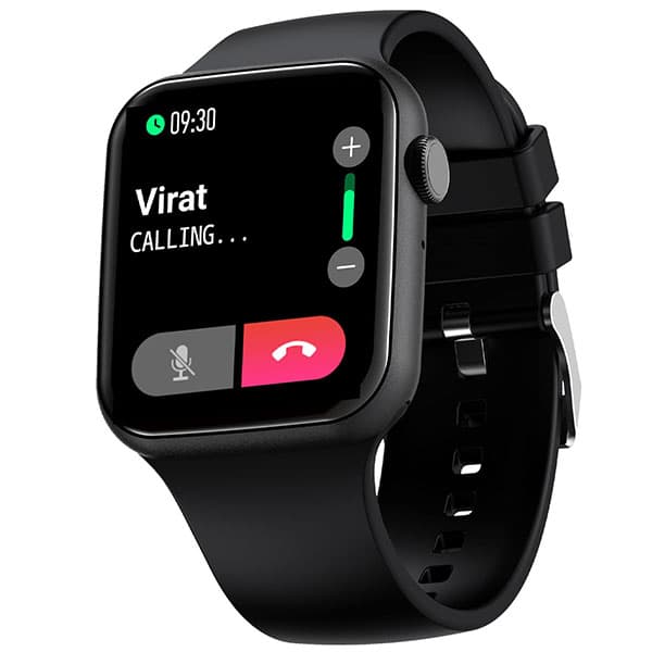 Fire Boltt Ring Plus Bluetooth Smartwatch Black - 1