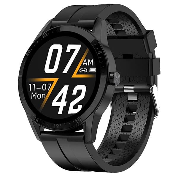 Fire Boltt Talk Smartwatch Black - 1