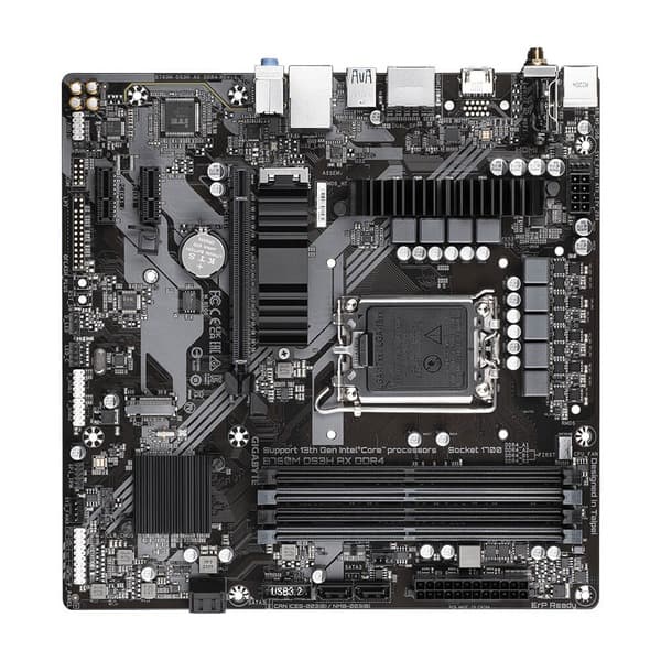 GIGABYTE B760M DS3H AX DDR4 Wi-Fi Intel Motherboard Supports Intel 12th, 13th & 14th Gen Processors - 2