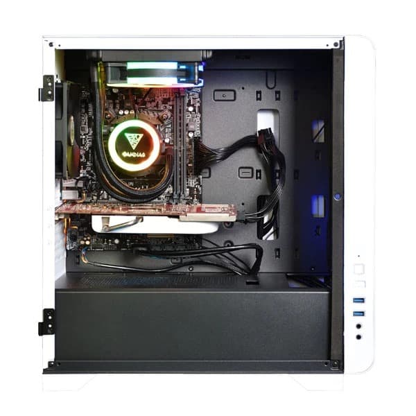 Gamdias Mars E2 Mini Tower Cabinet (White) - 3