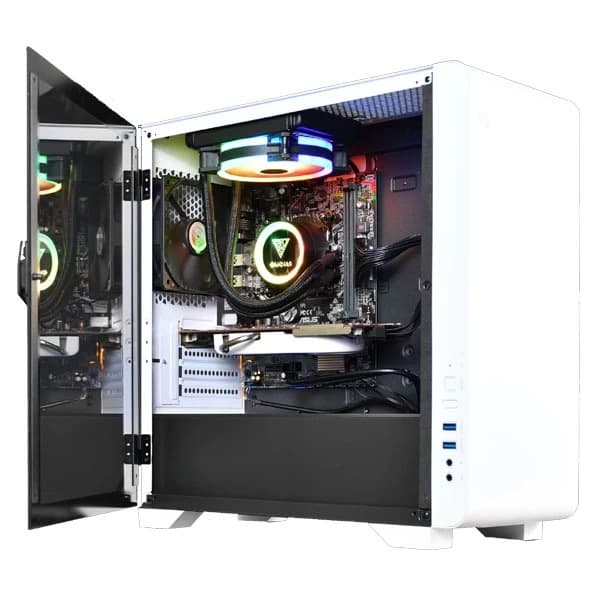 Gamdias Mars E2 Mini Tower Cabinet (White) - 4