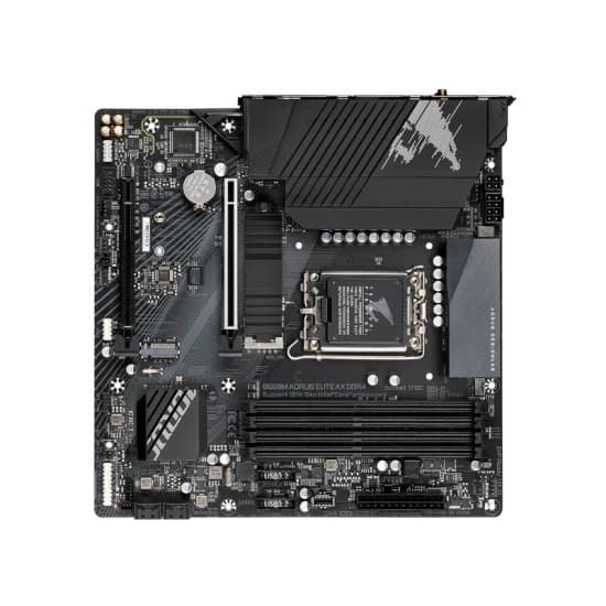 Gigabyte B660M Aorus Elite AX DDR4 (Wi-Fi) Intel Motherboard Supports Intel 12th, 13th & 14th Gen Processors - 2