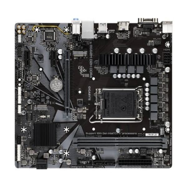 Gigabyte B660M D2H DDR4 (rev. 1.0) Intel Motherboard Supports Intel 12th, 13th & 14th Gen Processors - 2