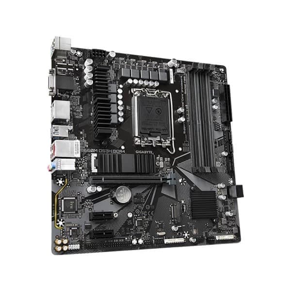 Gigabyte B660M DS3H DDR4 Intel Motherboard Supports Intel 12th, 13th & 14th Gen Processors - 3