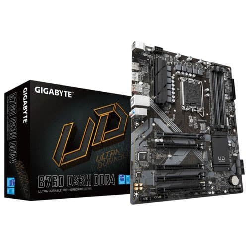 Gigabyte B760 DS3H DDR4 Intel Motherboard Supports Intel 12th, 13th & 14th Gen Processors - 1