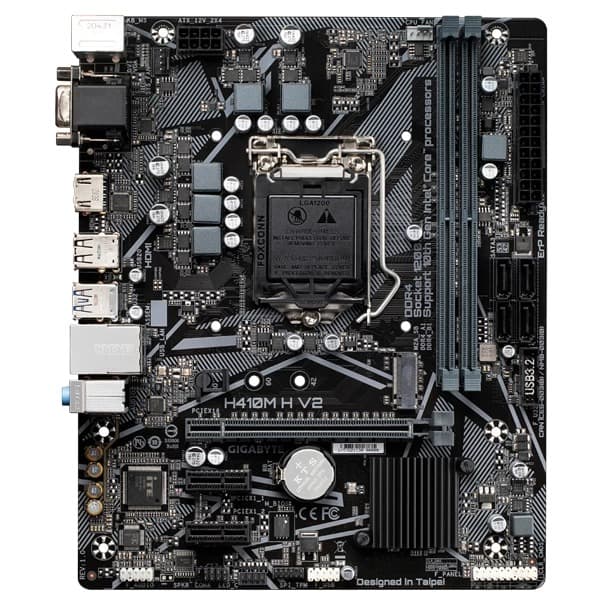 Gigabyte H410M-H V2 Intel Motherboard - 2