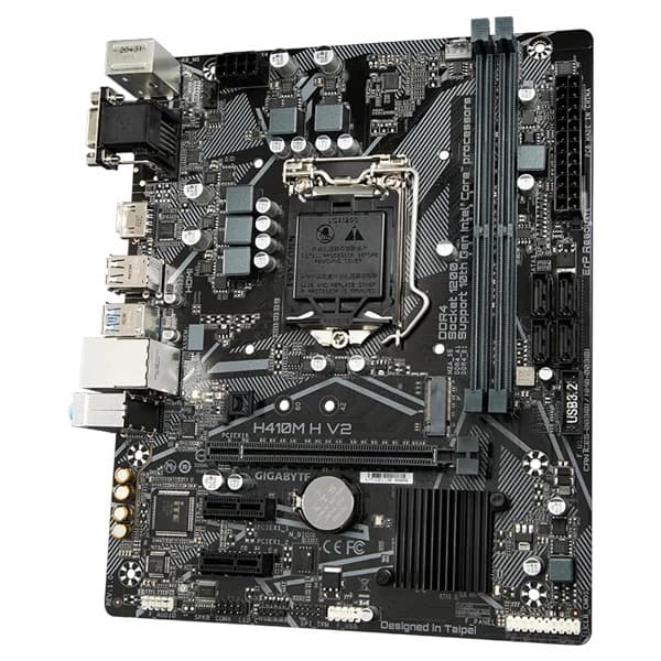 Gigabyte H410M-H V2 Intel Motherboard - 3