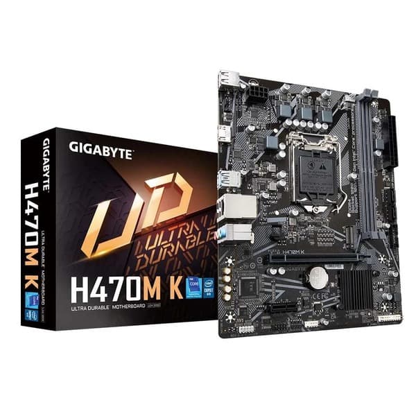 Gigabyte H470M K Intel Motherboard - 1