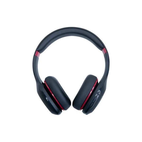 MI Super Bass Bluetooth Wireless On Ear Headphones with Mic (Black and Red) - 1