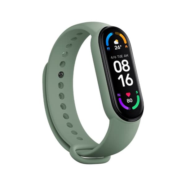 Mi Smart Band 6 Strap (Light Green) - 1