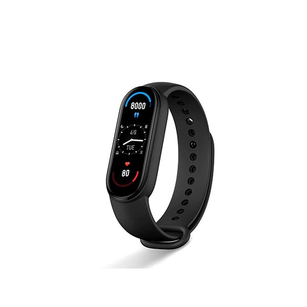 Xiaomi Mi Smart Band 6 1.56'' (3.96 cm) Large AMOLED Color Display, 2 Week Battery Life, 30 Fitness Mode (Black) - 1