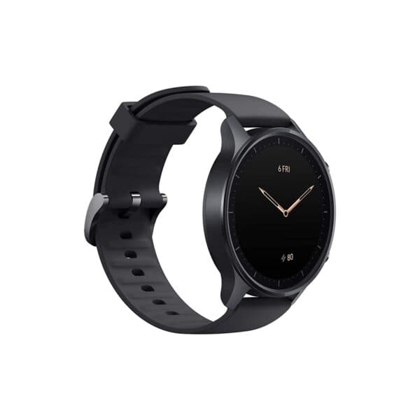Mi Watch Revolve (Midnight Black) Steel Frame, 1.39” AMOLED Display - 1