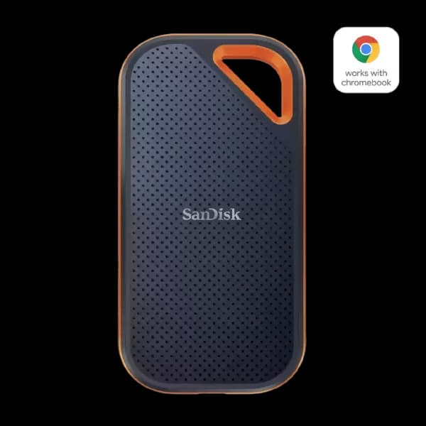 SanDisk E81 2TB Extreme PRO Portable SSD 2000MB/s R/W - ( BLACK ) - 1