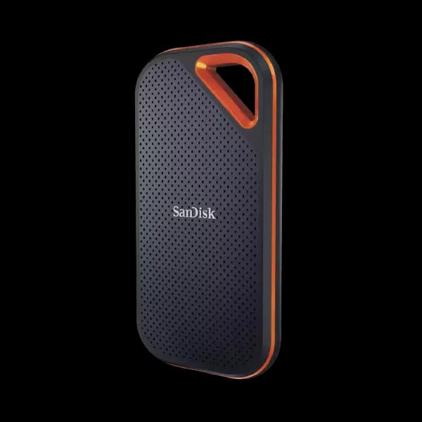 SanDisk E81 4TB Extreme PRO Portable SSD 2000MB/s R/W - ( BLACK ) - 2