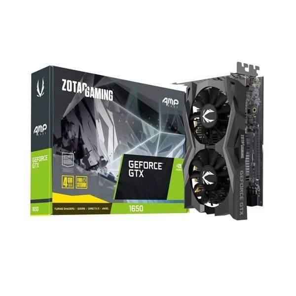 Zotac GTX 1650 AMP Core 4GB Graphics Card - 1