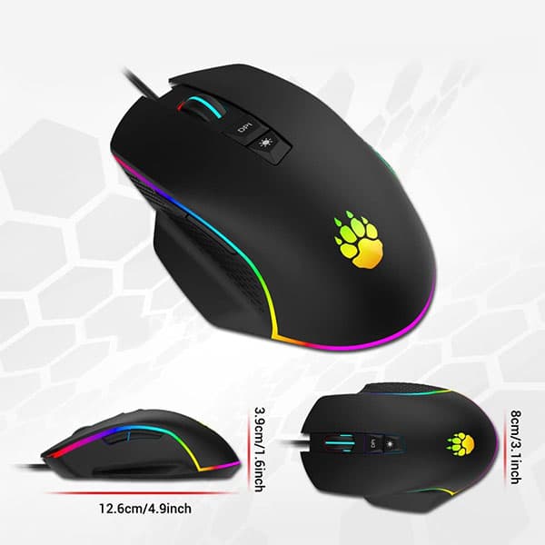 CLAW Chuff Wired Gaming Mouse - 3