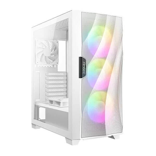 Antec DF700 FLUX ARGB (ATX) Mid Tower Cabinet (White) - 1