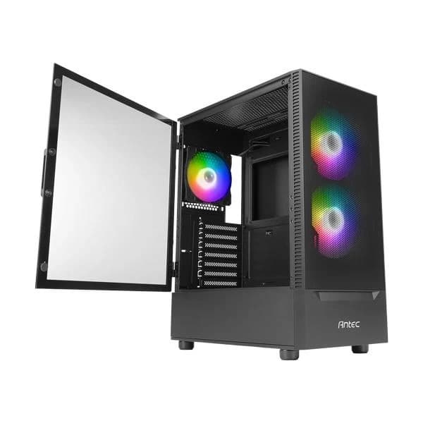 Antec NX410 Mid Tower ATX Cabinet (Black) - 4