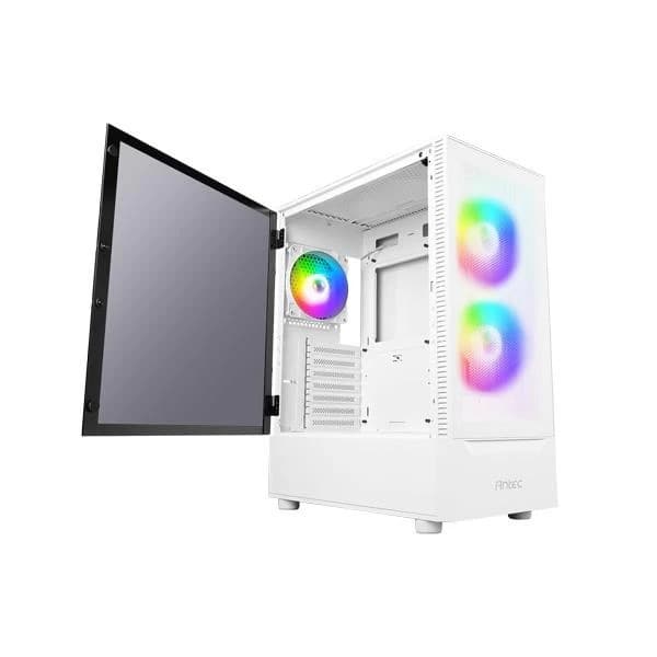 Antec NX410 Mid Tower ATX Cabinet (White) - 3