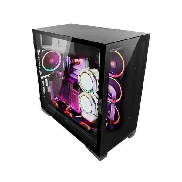 Antec P120 Crystal Mid Tower Gaming Cabinet (Black) - 5