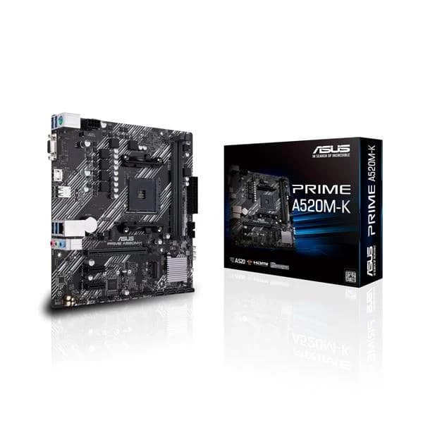 Asus Prime A520M-K AMD Motherboard - 2
