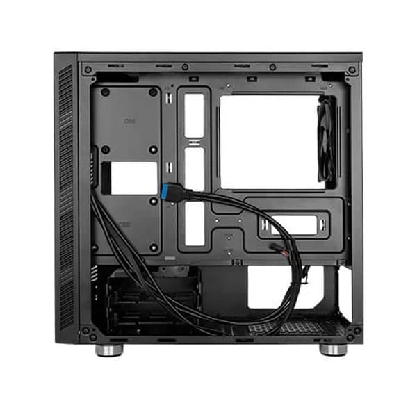 Antec VSK10 Cabinet mATX mini Tower PC Case (Black) - 7