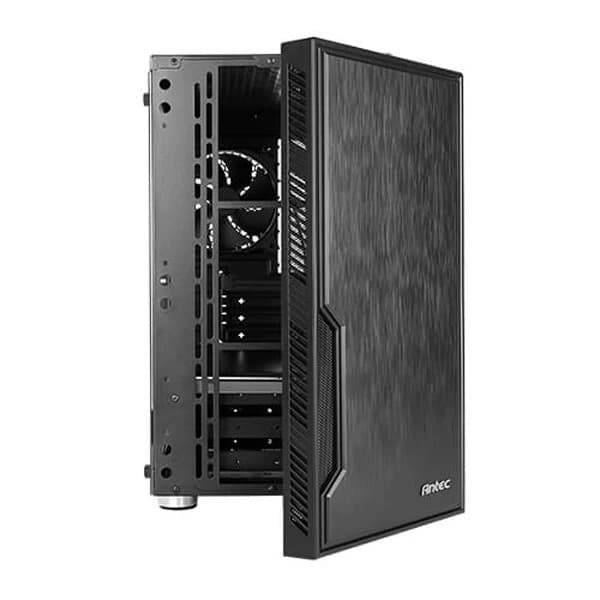 Antec VSK10 Cabinet mATX mini Tower PC Case (Black) - 6