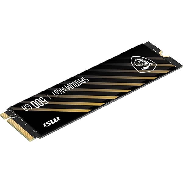 MSI SPATIUM M461 M.2 500GB PCI Express 4.0 x4 NVMe Solid State Drive - 4