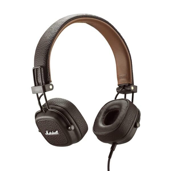 Marshall Major III Wired On Ear Headphones with Mic (Brown) - 1