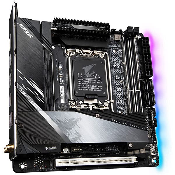 GIGABYTE Z690I AORUS Ultra Plus DDR4 Intel Mini ITX Motherboard Supports Intel 12th, 13th & 14th Gen Processors - 3