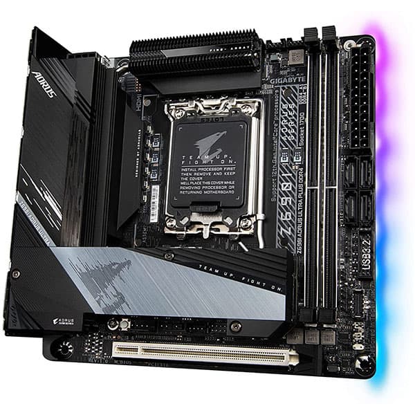 GIGABYTE Z690I AORUS Ultra Plus DDR4 Intel Mini ITX Motherboard Supports Intel 12th, 13th & 14th Gen Processors - 4