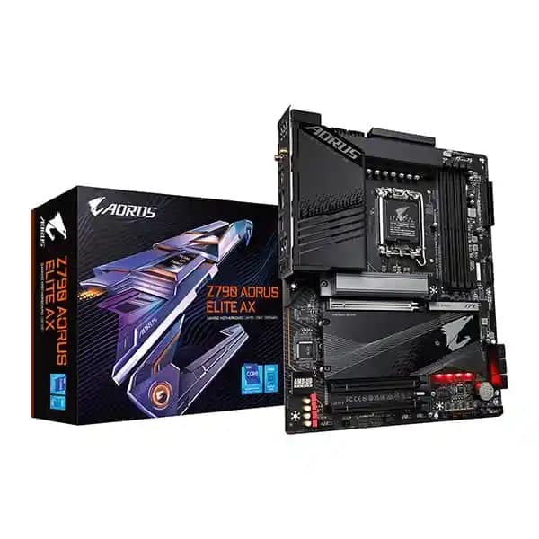 Gigabyte Z790 AORUS ELITE AX DDR5 Intel Motherboard Supports Intel 12th, 13th & 14th Gen Processors - 1