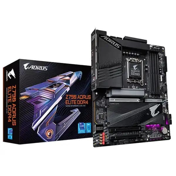 Gigabyte Z790 AORUS ELITE DDR4 Intel Motherboard Supports Intel 12th, 13th & 14th Gen Processors - 1