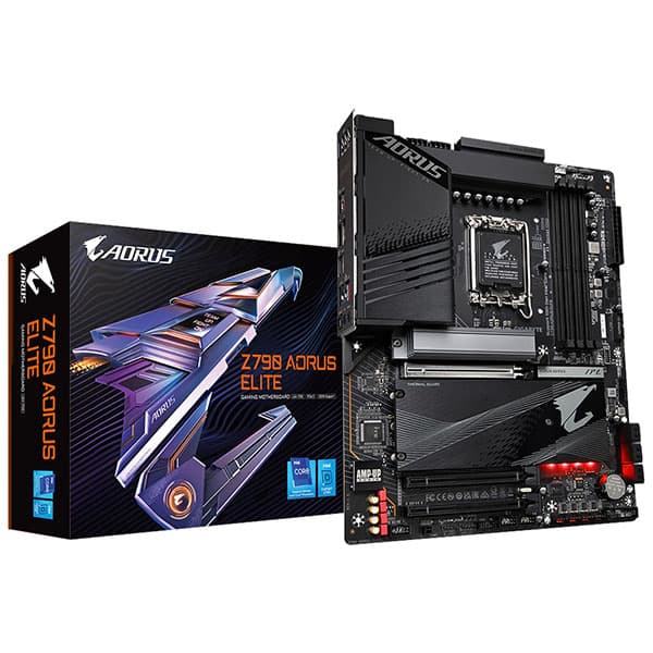 Gigabyte Z790 Aorus Elite DDR5 Intel Motherboard Supports Intel 12th, 13th & 14th Gen Processors - 1