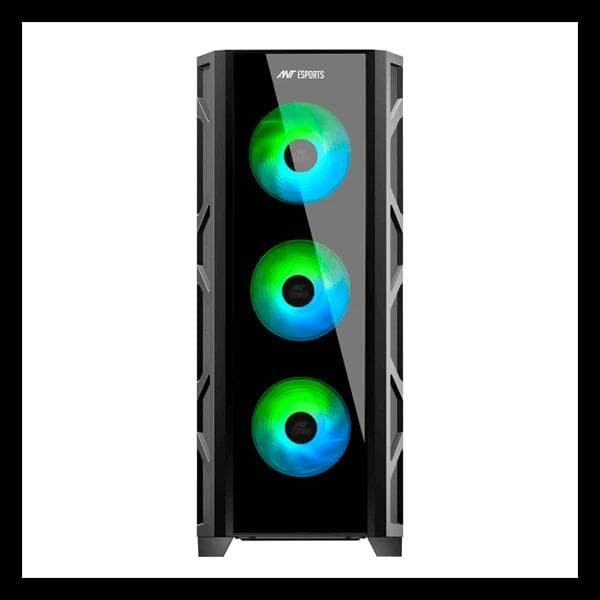 Ant Esports Dynamic GT ARGB (E-ATX) Mid Tower Cabinet (Black) - 2