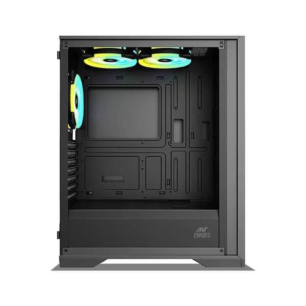 Ant Esports ICE-4000 RGB (ATX) Cabinet (Black) - 3