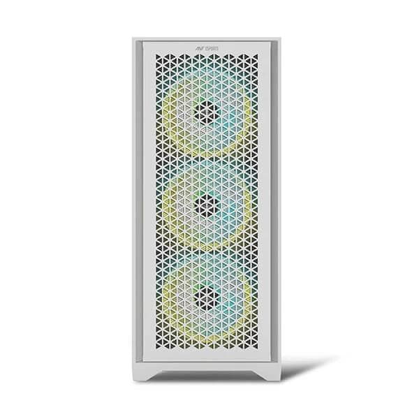 Ant Esports ICE-4000 RGB (ATX) Cabinet (White) - 2