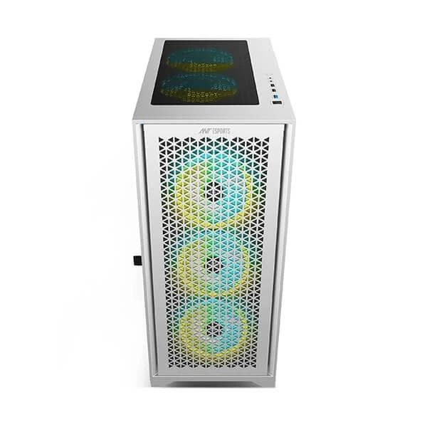 Ant Esports ICE-4000 RGB (ATX) Cabinet (White) - 3