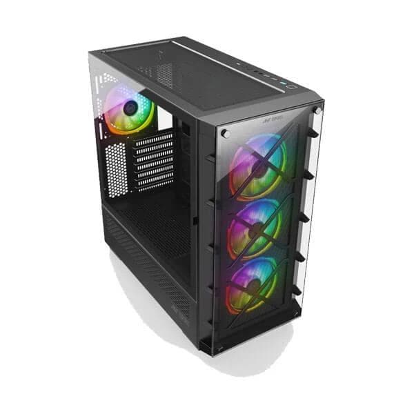 Ant Esports ICE-5000 RGB (E-ATX) Cabinet (Black) - 2