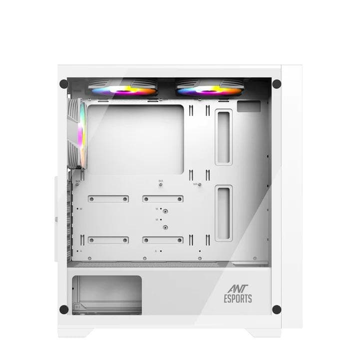 Ant Esports SX7 Mid-Tower Gaming Cabinet White - 2