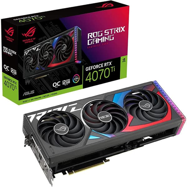 Asus ROG Strix RTX 4070 Ti 12GB Gaming Graphics Card - 1