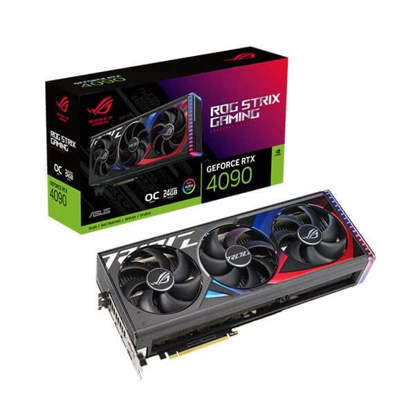 Asus ROG Strix RTX 4090 OC 24GB GDDR6X Graphic Card - 1