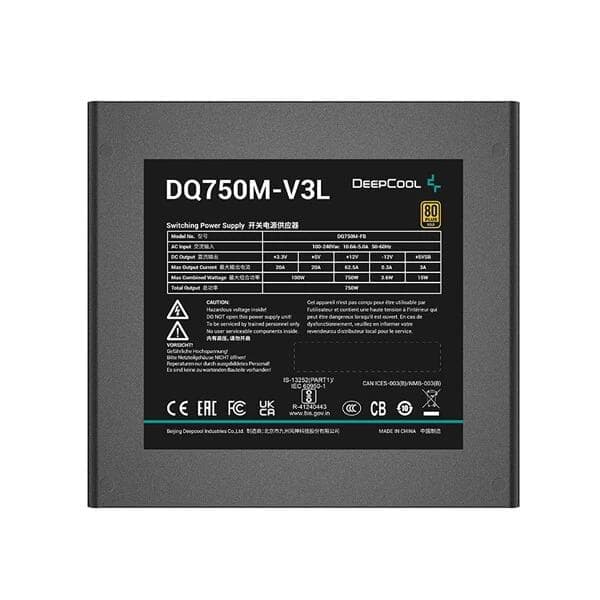 Deepcool DQ750M-V3L 750 Watt 80 Plus Gold SMPS - 2