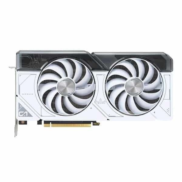 Asus Dual RTX 4070 OC White Edition 12GB GDDR6X Gaming Graphic Card - 5