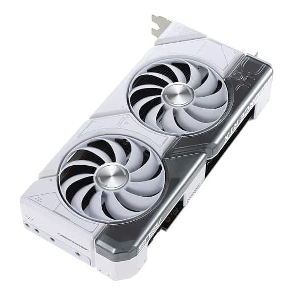 Asus Dual RTX 4070 OC White Edition 12GB GDDR6X Gaming Graphic Card - 4