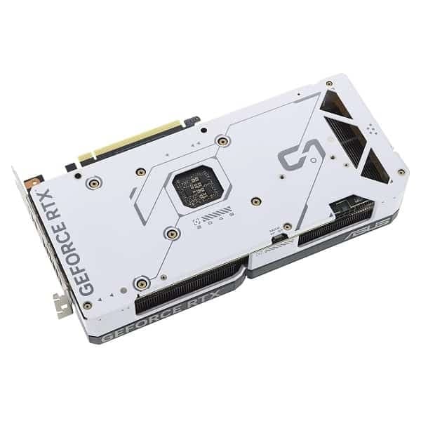 Asus Dual RTX 4070 OC White Edition 12GB GDDR6X Gaming Graphic Card - 2