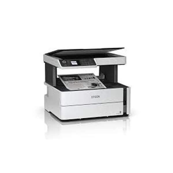 Epson M3140 Monochrome All-in-One Duplex InkTank Printer Print,Copy,Scan FAX,ADF, Black, Medium - 1