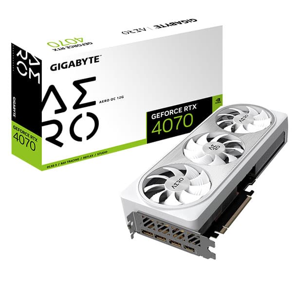 Gigabyte RTX 4070 Aero OC 12GB GDDR6X Graphic Card - 1